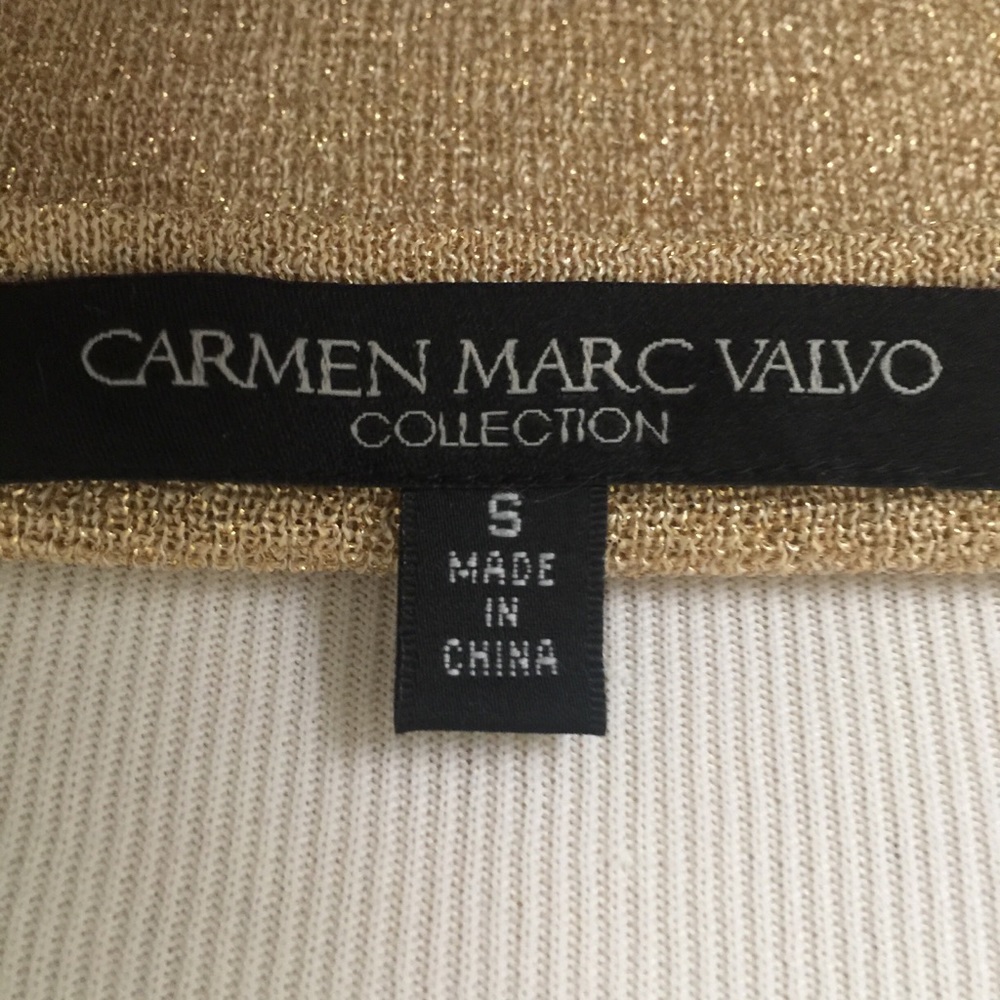 Designer Carmen Marc Valvo Collection outfit